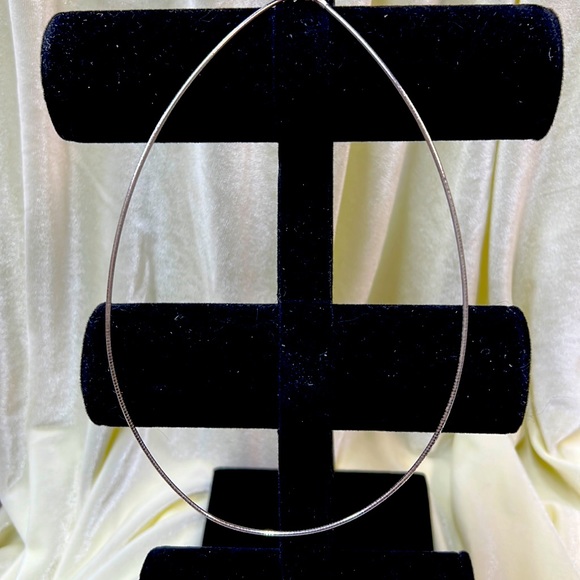 Omega silver round 18 inch signed .925. Vintage - Picture 4 of 6